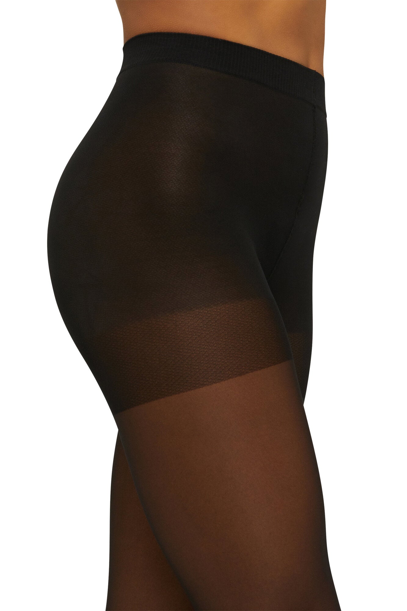 Miss W 30 Leg Support strømpebukser - sort